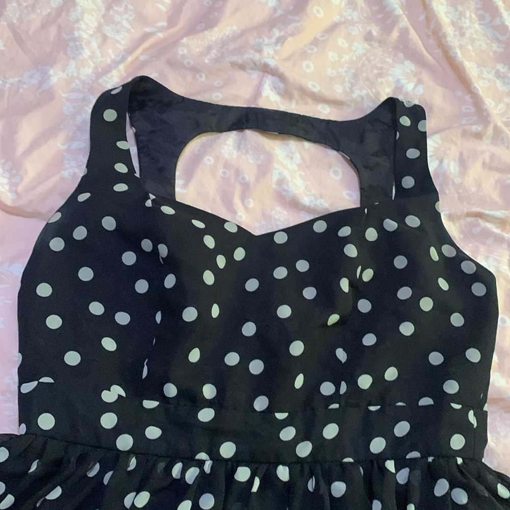 Polka dot rampage dress size L - Picture 4 of 5